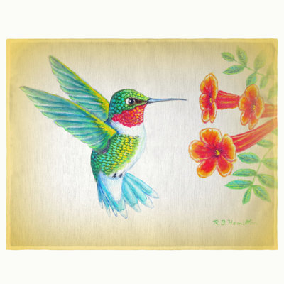 Pfarr Polyester Floral Rectangle Placemat