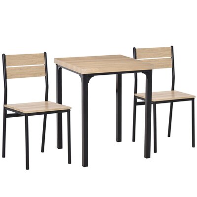 Gracie Oaks Staley 3 - Piece Dining Set & Reviews | Wayfair