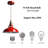 Modern Pendant Light Barn Shade Hanging Lights-751307958