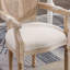 Fauteuil de salle à manger rembourré French Vintage
