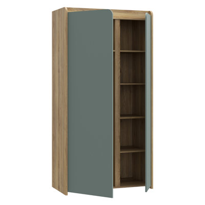 2 Door Manufactured Wood Wardrobe