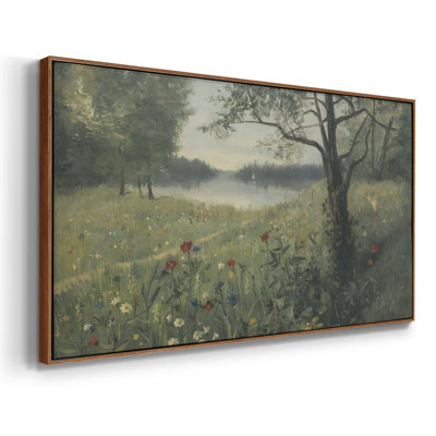 Landscape Series-MXXIII Framed Canvas Print