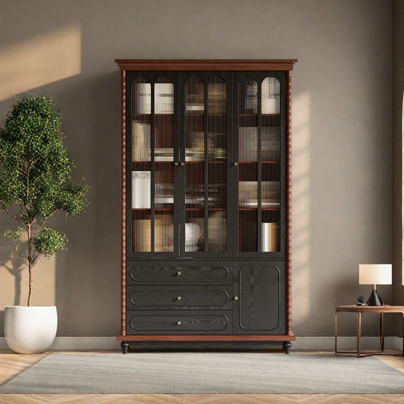 Bibliothèque romantique de style français