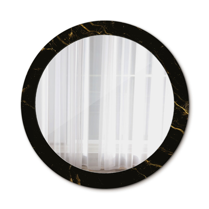 Huldar Glass Flat Wall Mirror