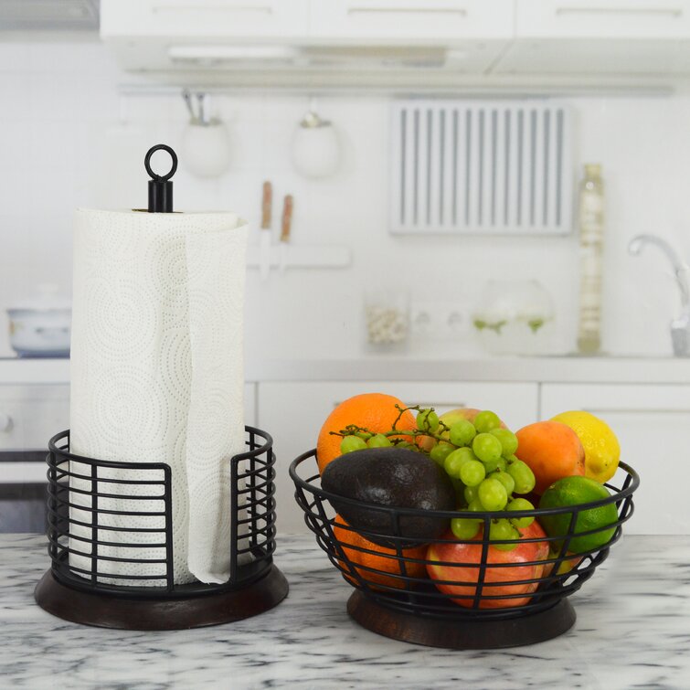 Martha Stewart Wire Countertop Free Standing Paper Towel Holder