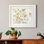 «Blooming Neutral» par J Paul, reproduction d'art sur papier encadrée