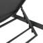 Chaise longue de patio grise-310027915