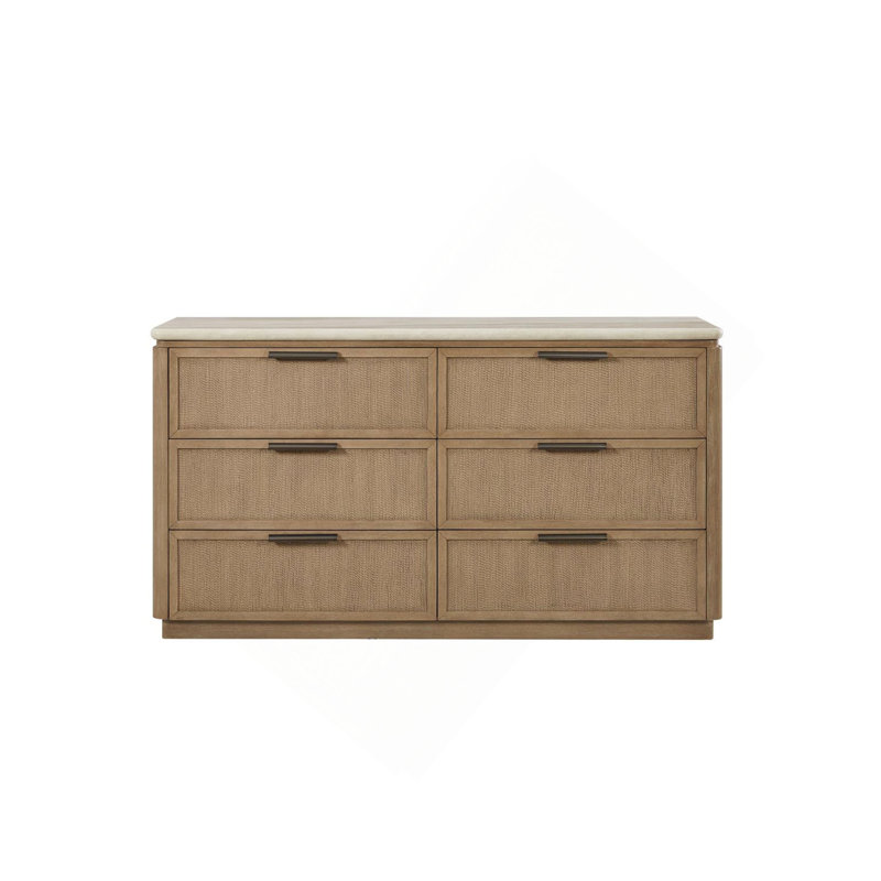 Façade de tiroir en placage de commode, Beige