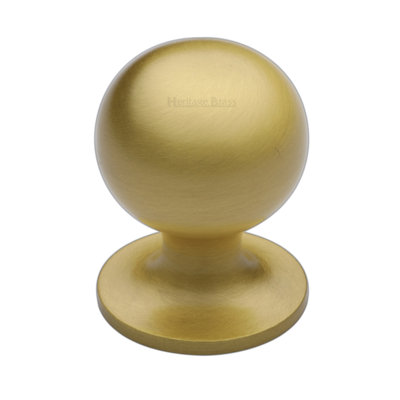 Heritage Brass Cabinet Knob Ball Design