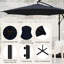 Parasol en porte-à-faux 10 po Caillo-86792628