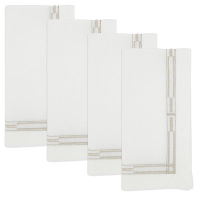 Polyester No Pattern Square Napkin