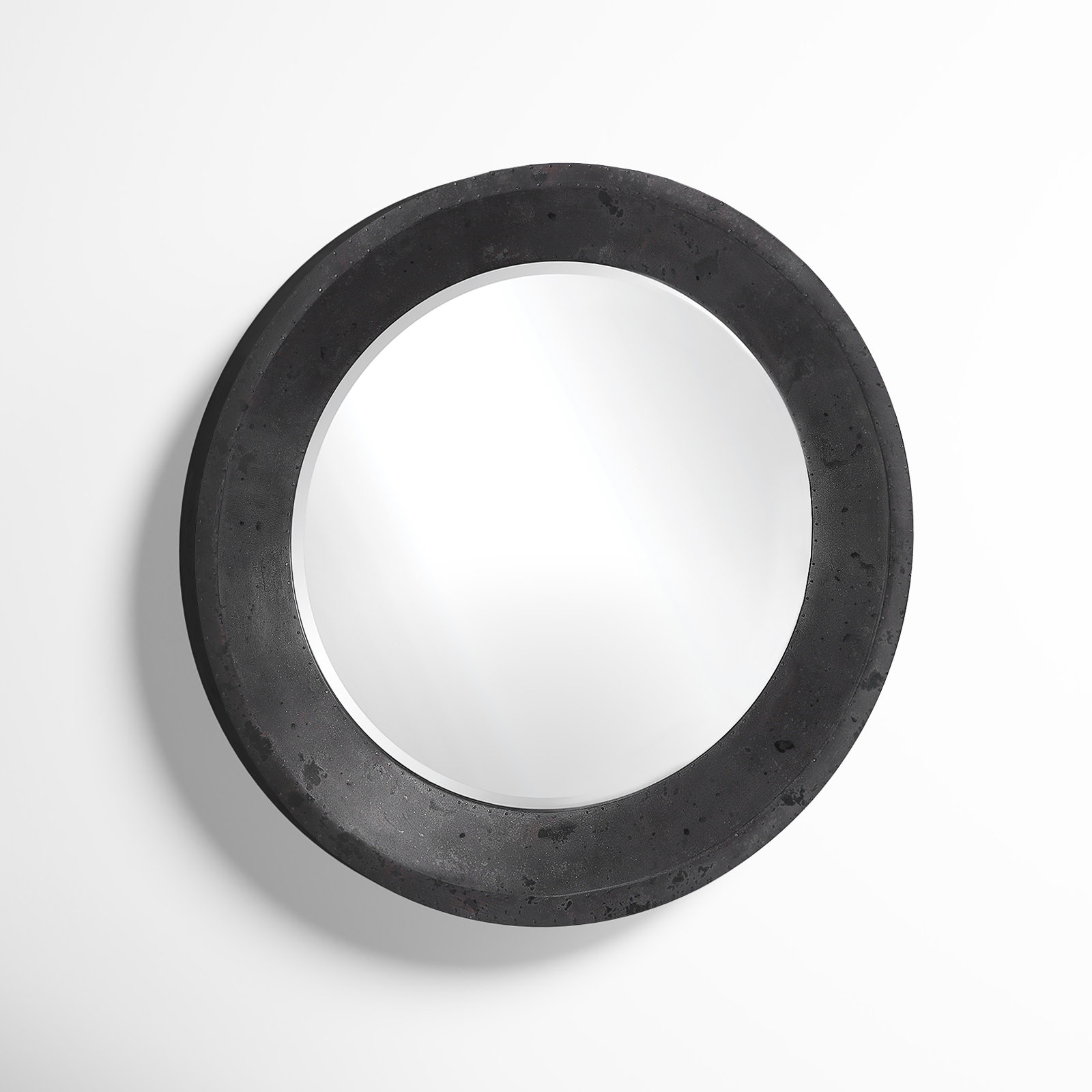 Carey 40" Round Accent Mirror
