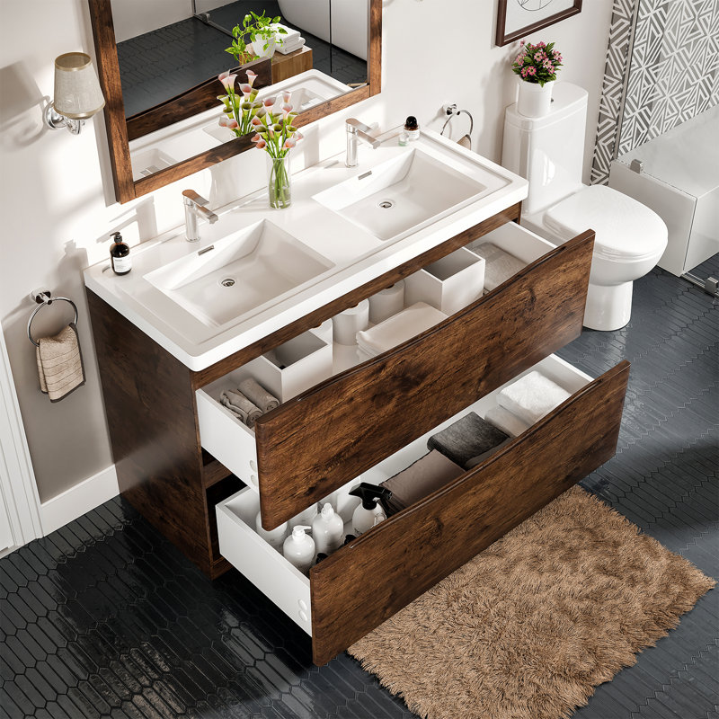 Firkins Braiden 48" Double Bathroom Vanity Set