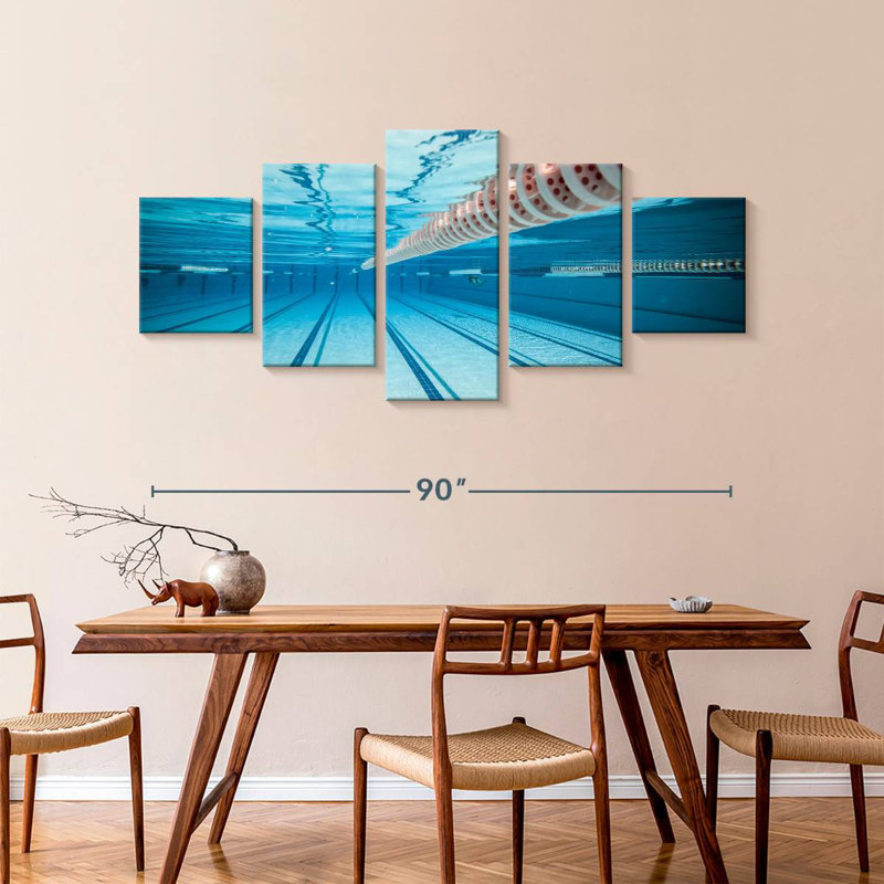 Underwater View, 42" H x 92" W