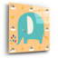 «Cute Elephant» par Epic Portfolio, art mural en verre acrylique-245131811