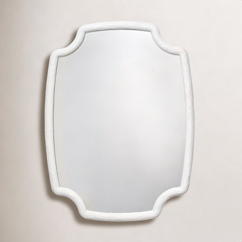 Selene Accent Mirror, White