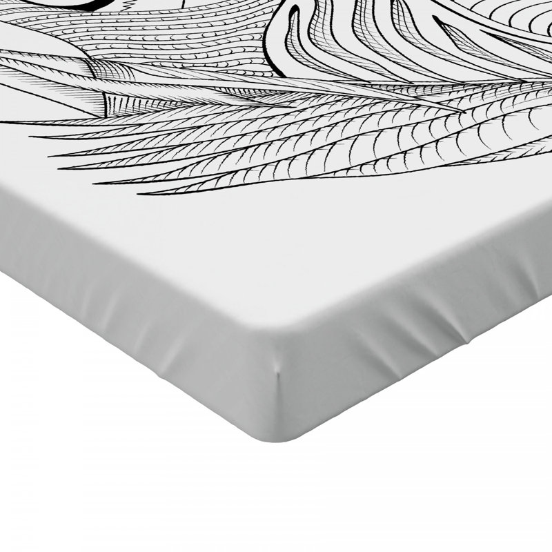 Microfiber Fitted Sheet, Twin Fitted Sheet