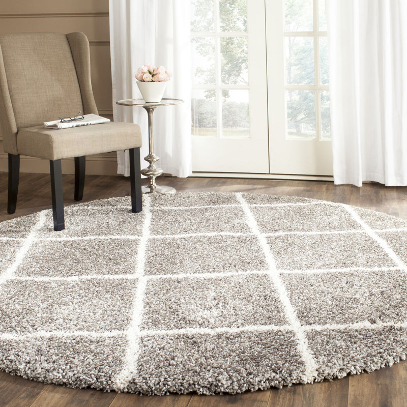 Darrol Performance Geometric Rug, Ultra Plush 2", Round 11'