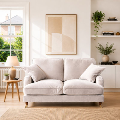 Fabiola 2 Seater Velvet Loveseat