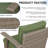 Arusha Antilles Howton 3-Piece 360-Degree Oversized Resin Wicker Outdoor Swivel Rocker Patio Chairs Set-275299907