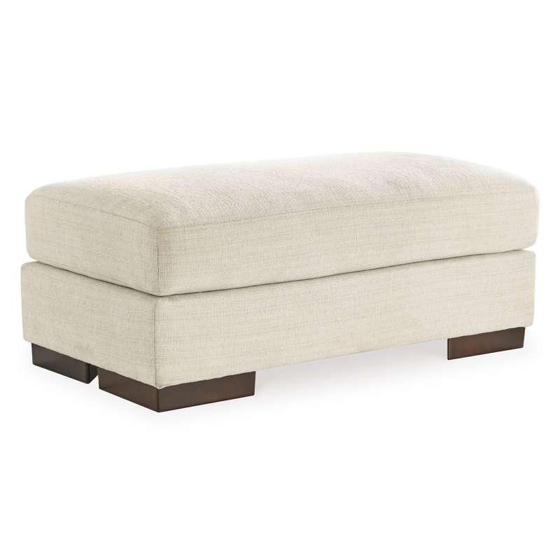 Marthanne Upholstered Ottoman, Beige