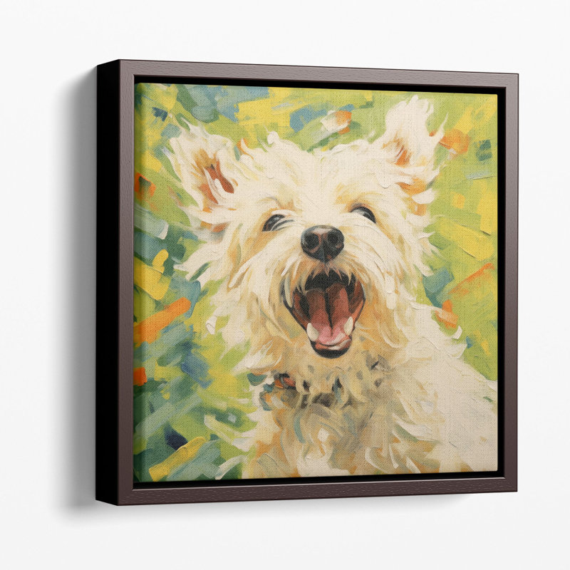 Impression joyeuse fourrure de Pawtrait, Papier, H 20 po x l 20 po x P 1,25 po
