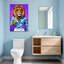 Animaux lion portant des lunettes et un cigare avec champagne-277399407