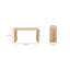 Adams Console Table Rustic Brown-290028327