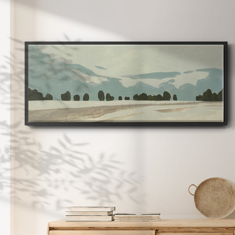 Farmland Study IV- Framed Canvas