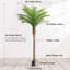 Palmier artificiel dans un pot-894575280