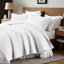 Ensemble de courtepointe surdimensionnée de qualité hôtelière avec taies décoratives assorties, couvre-lit doux et léger-114127677-114127678