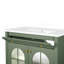 Meuble-lavabo 36 po avec lavabo en céramique, rangement et bande lumineuse activée par le mouvement-128923443