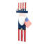Figurine Americana Uncle Sam