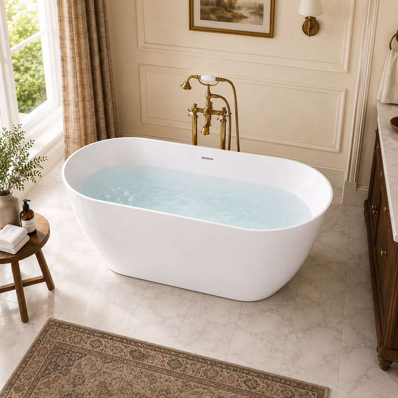 Baignoire profonde 55 po