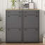 Armoire à chaussures décorative avec panneau de particules, panneau réglable-886230365-886230364