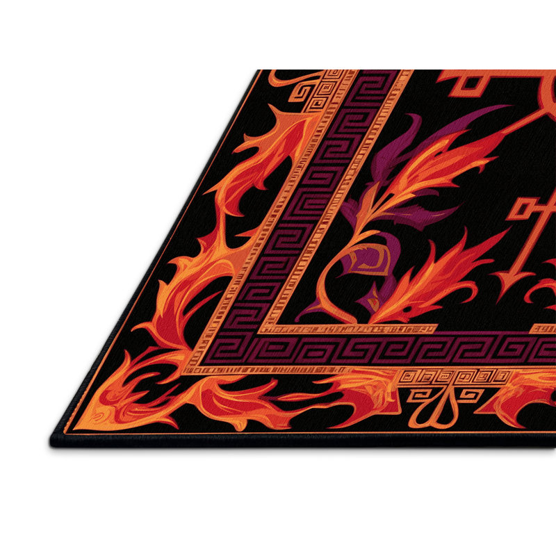 Tapis victorien Halo, Rectangulaire 2 pi x 3 pi