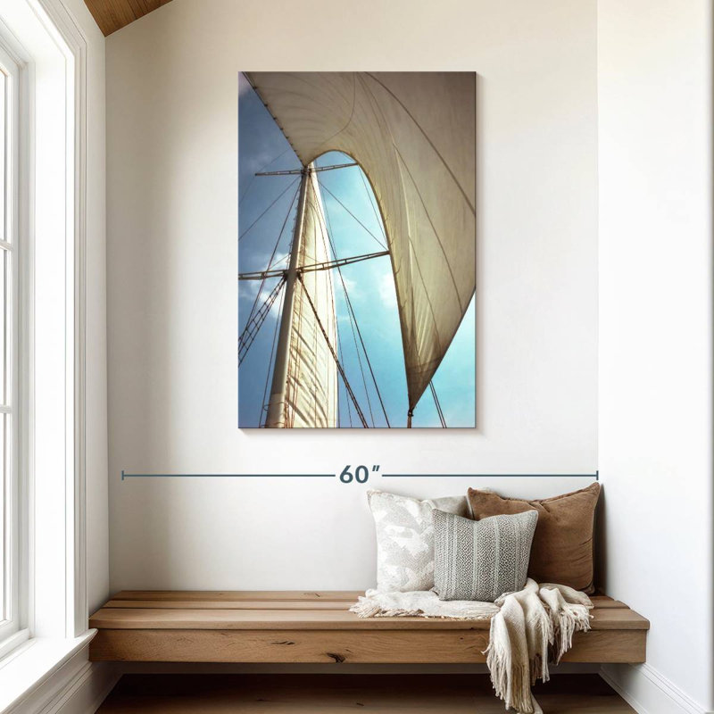 Senne Sails Cathedral, 45" H x 30" W