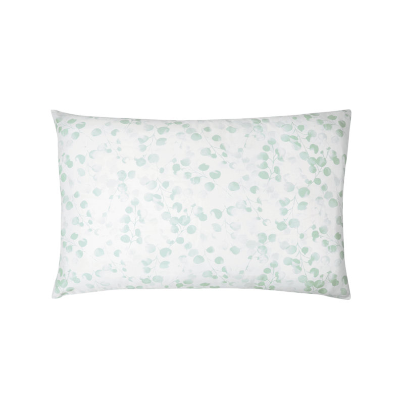 Rosée sauge Standard pillowcase pair, Rosée, Floral, Standard