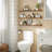 Eito 3 Piece Wall-Mounted Floating Shelves, Floating Shelf
