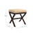 Pervin Solid Wood Accent Stool
