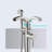 Double Handle Floor Mount Freestanding Tub Filler Bathroom Bathtub Faucet with Hand Shower-104275806