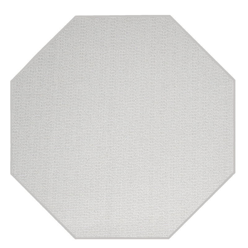 Tapis ivoire Iconic, Octogone 12 pi