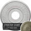 Médaillon de plafond Endurathane Berkshire, P 15 3/4 po x P 3 7/8 po x P 3/4 po (convient aux auvents jusqu'à 7 po)-27784751