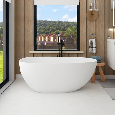 Baignoire de trempage autoportante 59 po 59 po