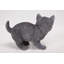 Statue de chaton russe