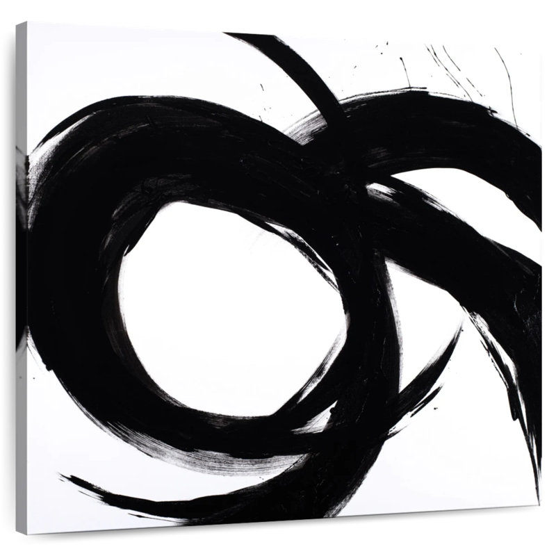 Circular Strokes II, 16" H x 16" W