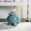 Scarlette Ceramic Accent Stool-10714099
