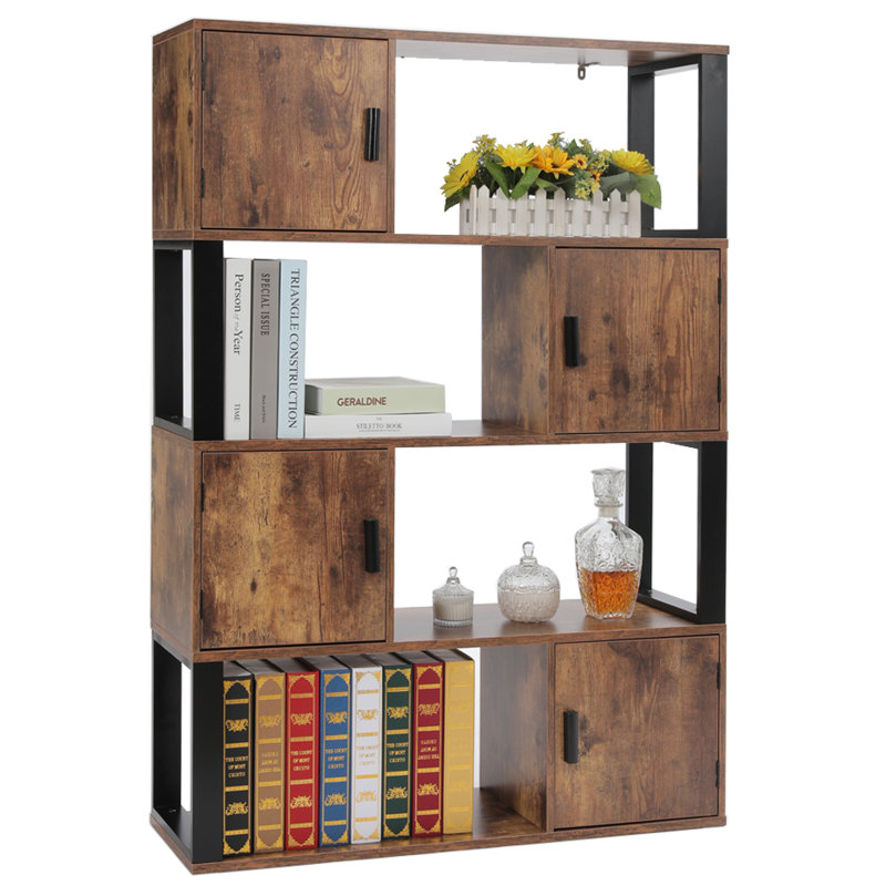Bibliothèque en métal H 49,7 "x l 35,4"