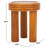 Acad Rattan Round Accent Table
