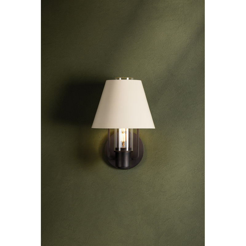 1 - Light Armed Sconce, Bronze